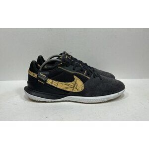 Nike Streetgato Indoor Soccer Shoes Dark Grey Gold DC8466-001 Men’s Size 10.5